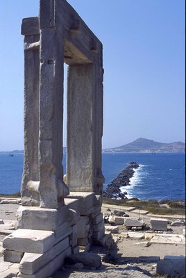 Temple in Naxos island