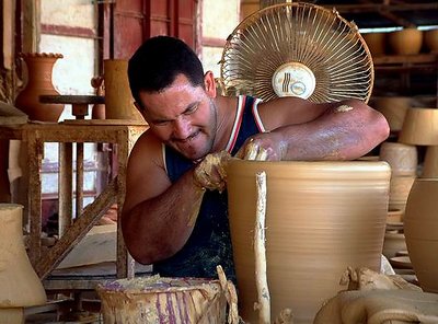 Man at work