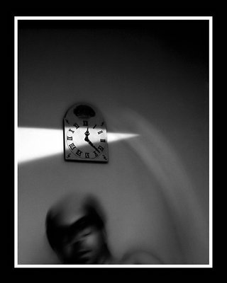 The time in my self portrait