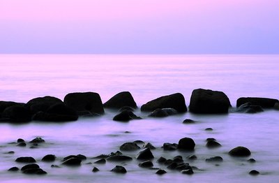 Purple sunset @ Sun Bay