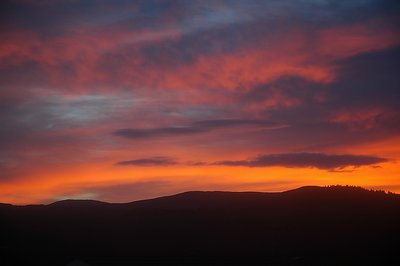 Red sky