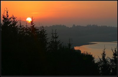 Lake sunrise