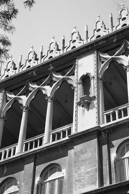 Architectural Detail in Baku