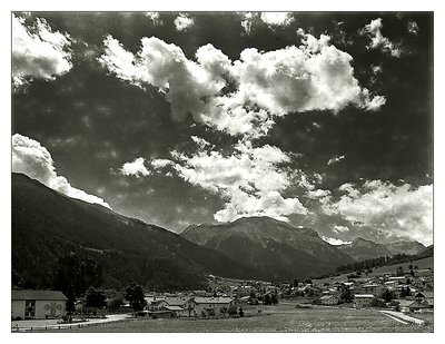 Towering clouds