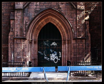 Church Door, NYC