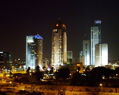 Ramat Gan by night