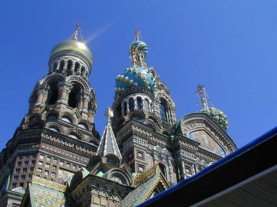 Temple in St-Petersburg