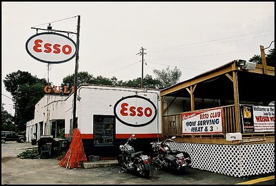 THe Ol Esso & Gulf : "Watering Hole" in 1960's and 1970's.  Clemson, S.C.