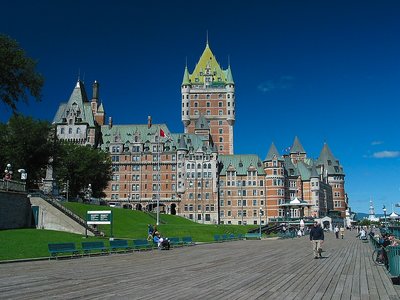 Terrasse Dufferin and Chateau Frontenac