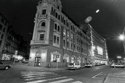Town in the night