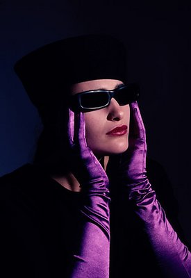 Purple  Gloves