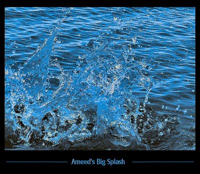 Ameed's Big Splash