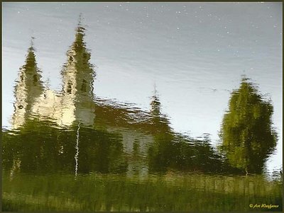 Church, reflection...