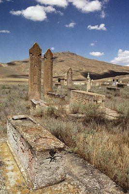 The Pastel Cemetary, Azerbaijan