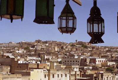 Lanterns over Fez