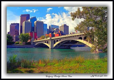 Calgary Bridge Scenic View!