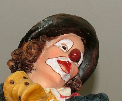 Wooden clown