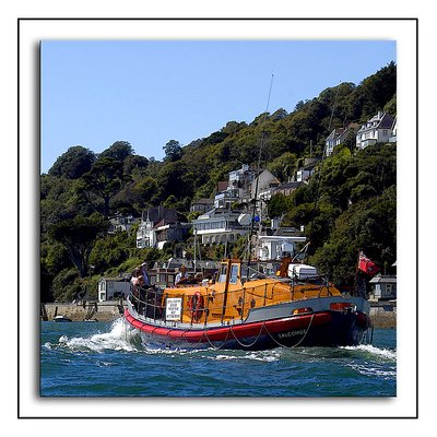 Former lifeboat, Salcombe