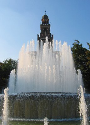 Fontana al castello sforzesco