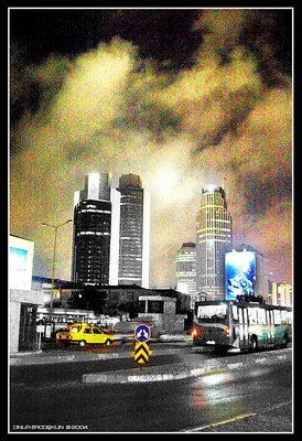 in the night