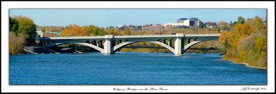 Calgary Bridge over the Bow River