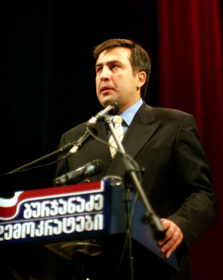 Mikheil Saakashvili President of Georgia