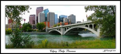 Calgary Bridge Panorama