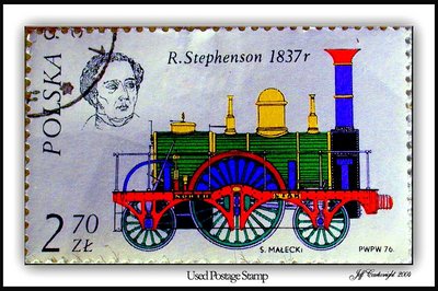 Used Postage Stamp