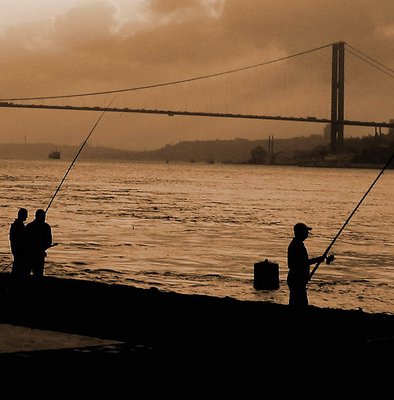 Fishing at Bosphorus