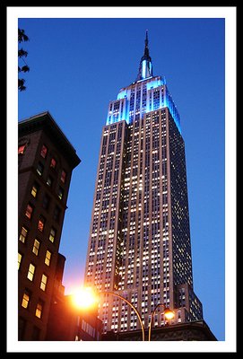Empire State at dusk