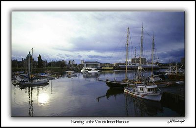 Evening at the Victoria Inner Harbour