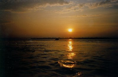 DAWN ON GANGA RIVER
