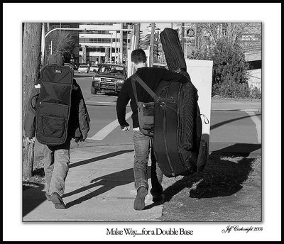 Make Way....for a Double Bass