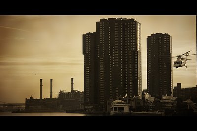 east river sunset