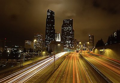 Dusk in Seattle