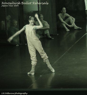 Novosibirsk Ballet Rehersals: Japan Tour 2004