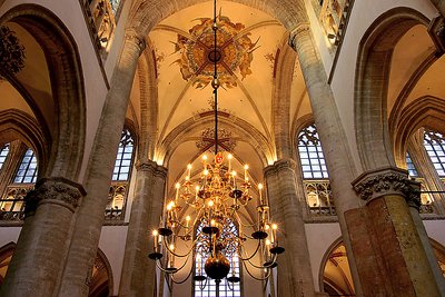 Interior "Grote Kerk Breda" (NL)