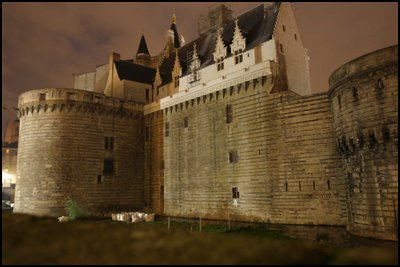 Nantes Castel by Night