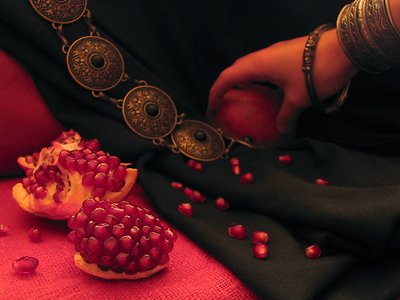 Pomegranate, red
