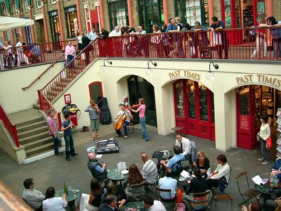 Playing in Covent Garden