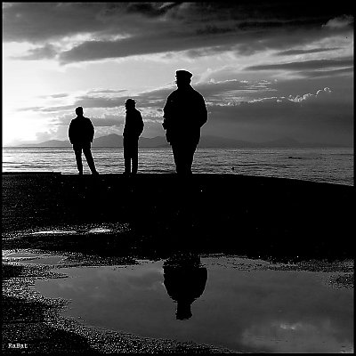 Men and reflections