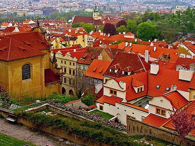 Red roofs