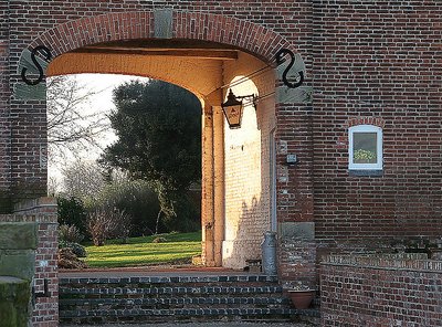 View through arch