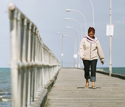 Walk on the pier - Altona