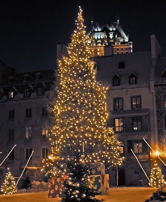 winter holidays in Québec City