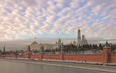 Kremlin at Winter Sunset