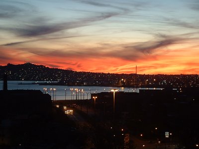 the clouds are burning ;)