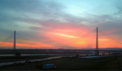 Dawn Over the Bridge