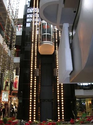 at the mall....