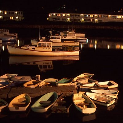 Perkins Cove at Night